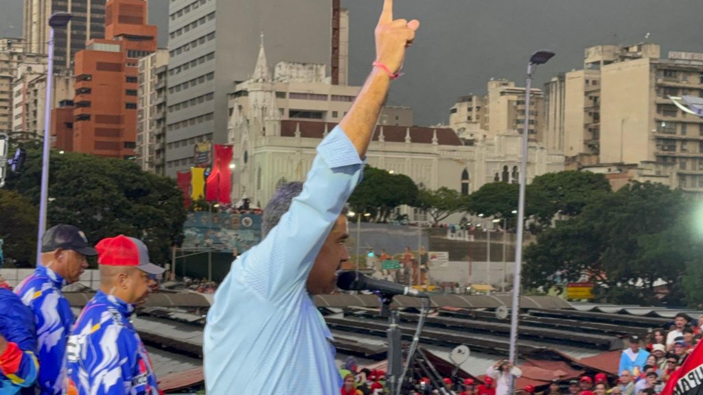 Multitudinario cierre de campaña de Nicolás Maduro