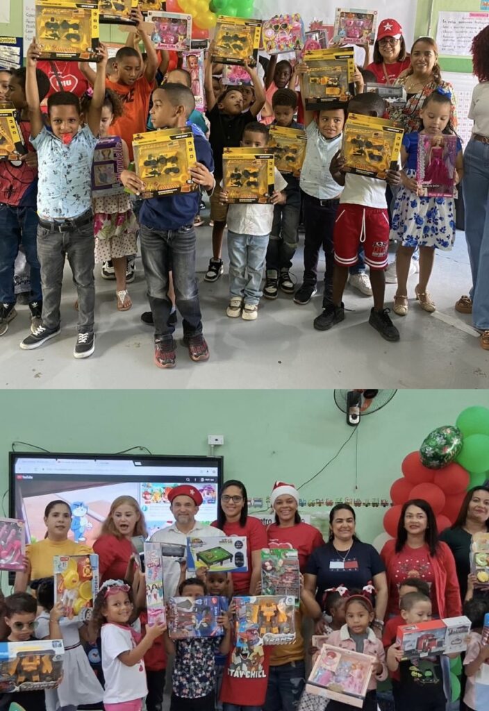 MIU presente en celebración escolar del Niño Jesús en Moca