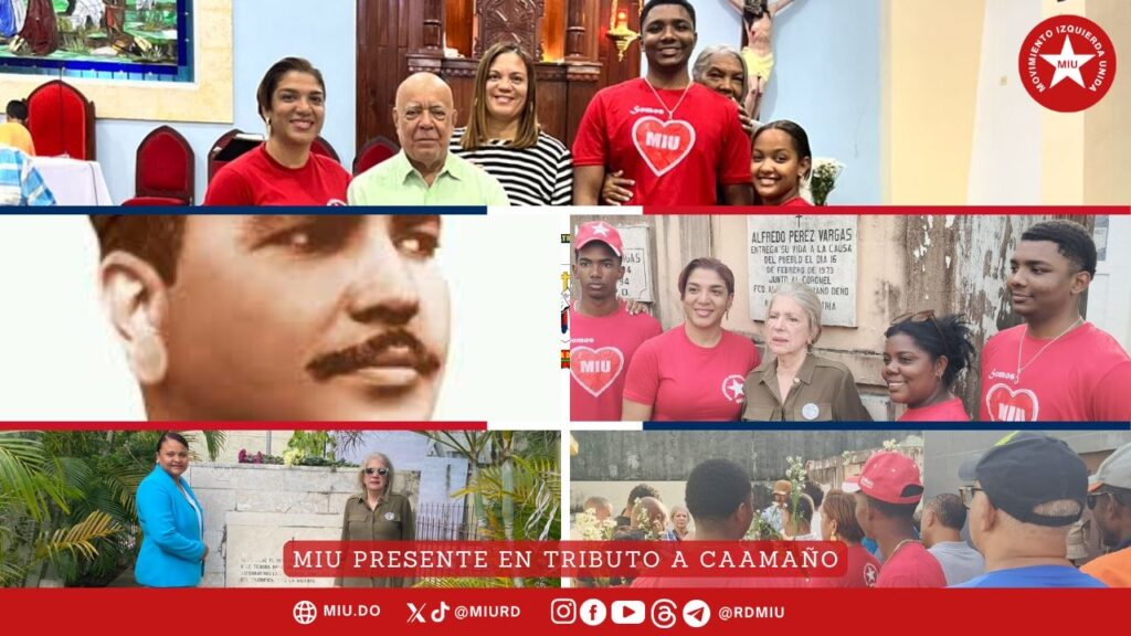 MIU presente en tributo a Caamaño