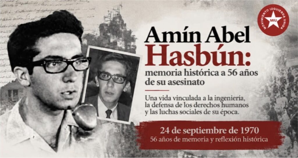 AMÍN: SÍMBOLO DE LUCHA Y RESISTENCIA REVOLUCIONARIA