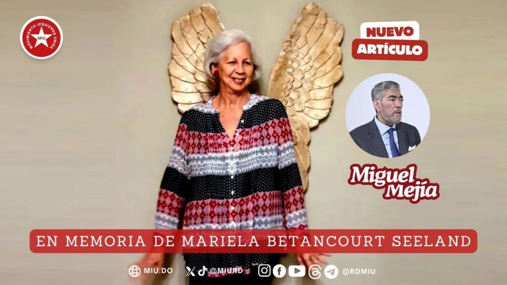 En memoria de Mariela Betancourt Seeland