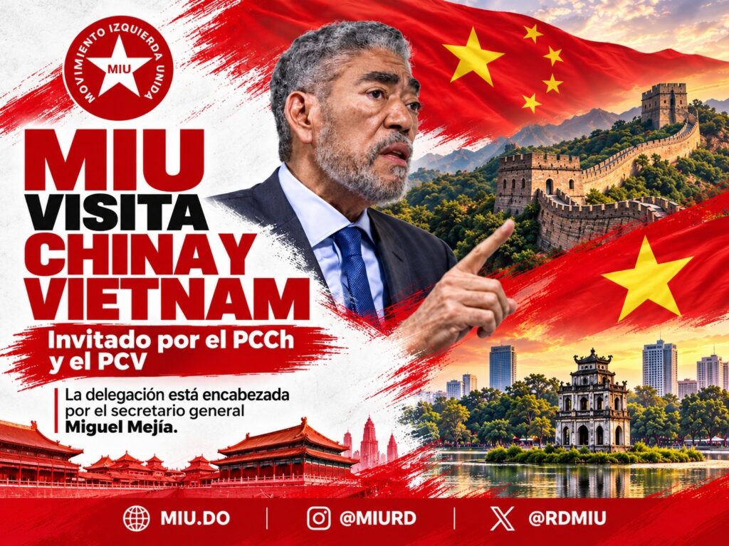 MIU VISITA CHINA Y VIETNAM INVITADO POR PCCH y PCV