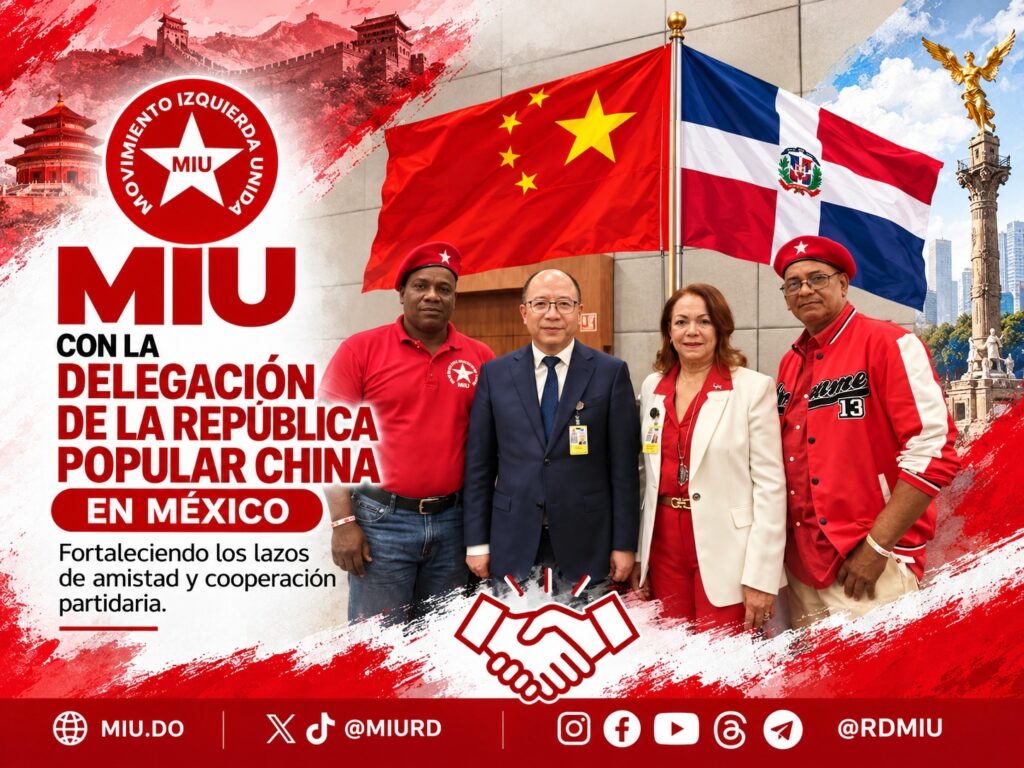 Con la delegación de la República Popular China en México