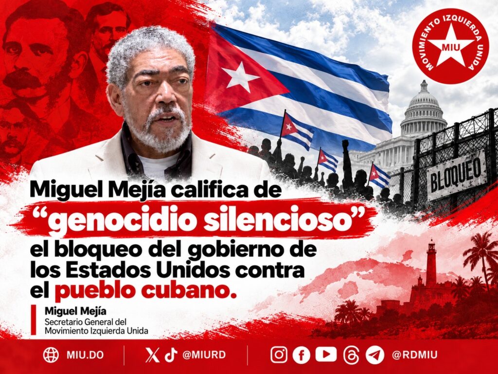 CALIFICA MIGUEL MEJIA DE “GENOCIDIO SILENCIOSO” BLOQUEO DEL GOBIERNO DE ESTADOS UNIDOS CONTRA EL PUEBLO CUBANO
